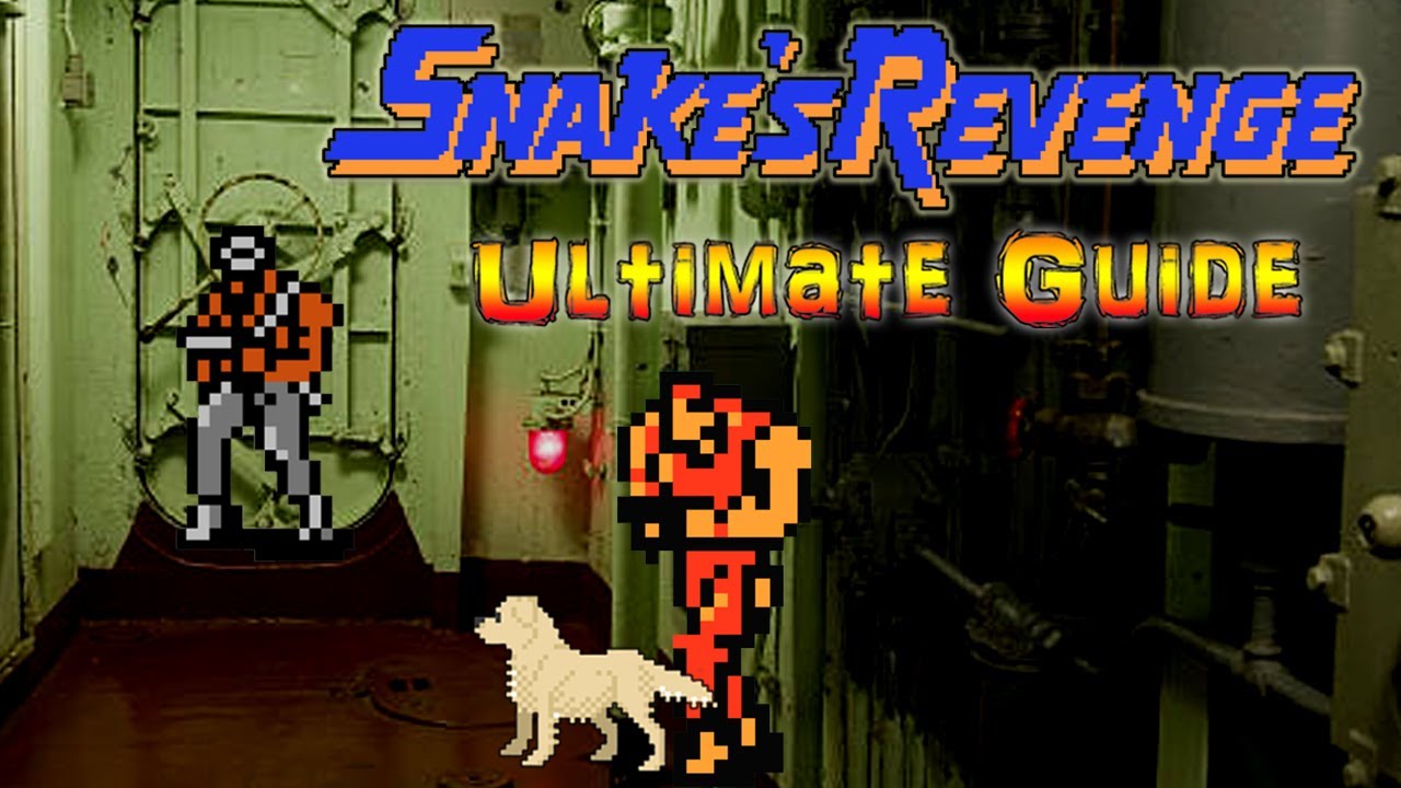 #SnakesRevenge #MetalGear Snake's Revenge NES - ULTIMATE GUIDE - ALL Items, ALL Hostages, ALL Bosses