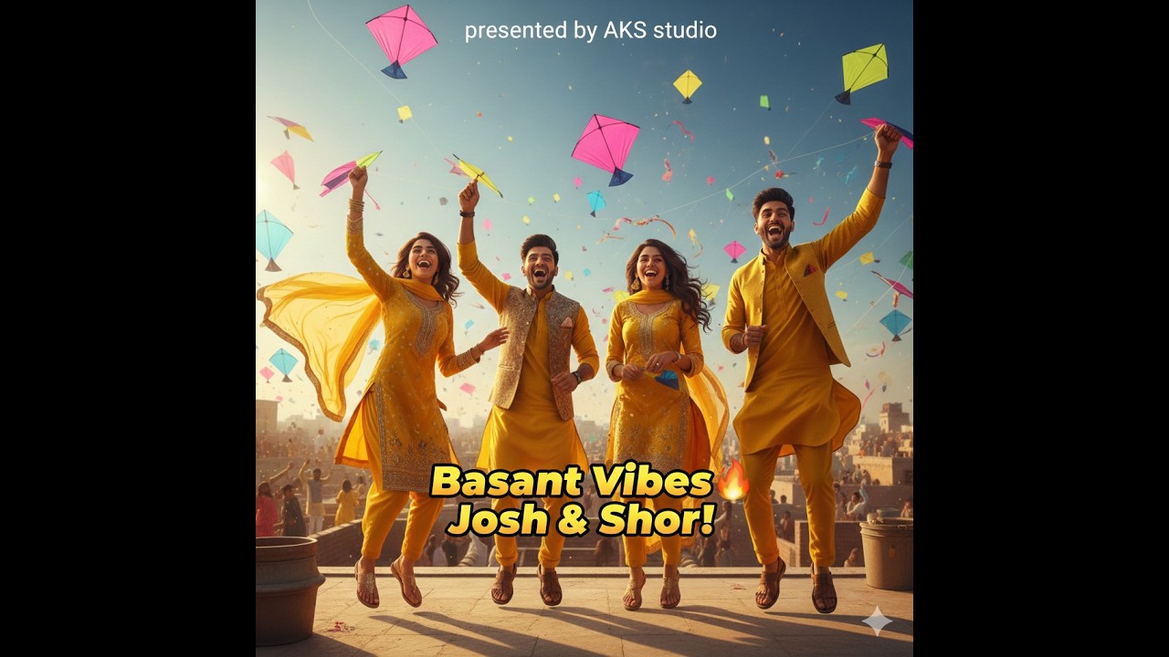“Basant Vibes 2026 🔥 Josh, Shor & Patang Festival | Rooftop Party Anthem”