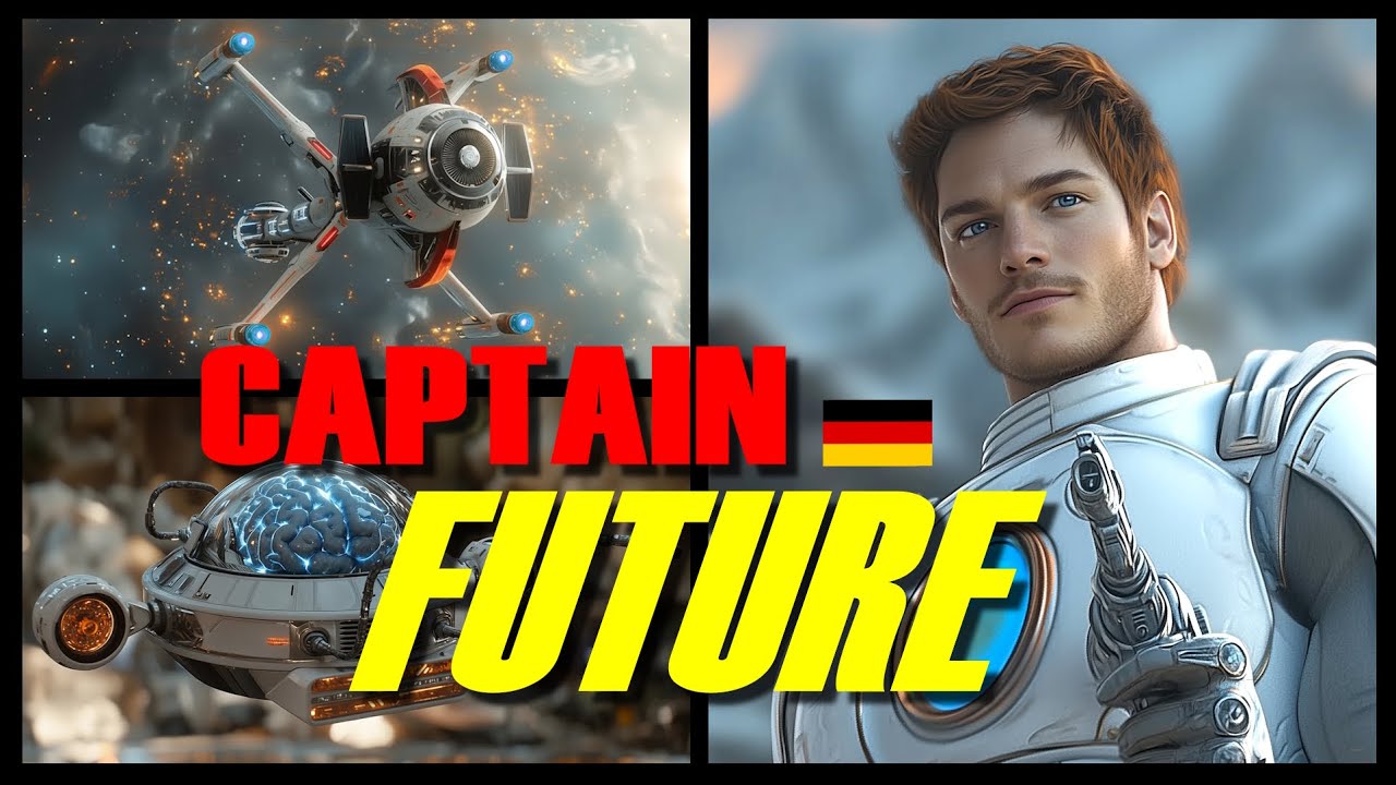 Captain Future - Der film - German | Capitaine Flam #anime #fanart
