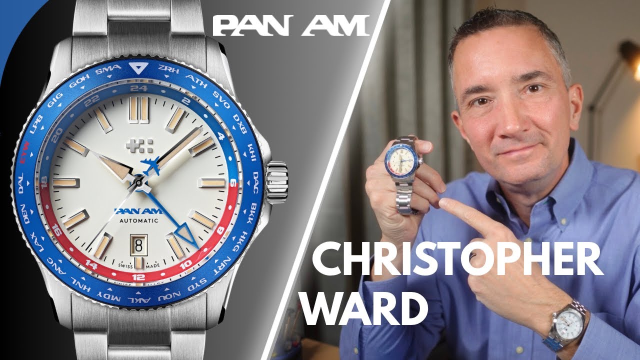 Christopher Ward C60 Clipper GMT Pan Am Limited Edition
