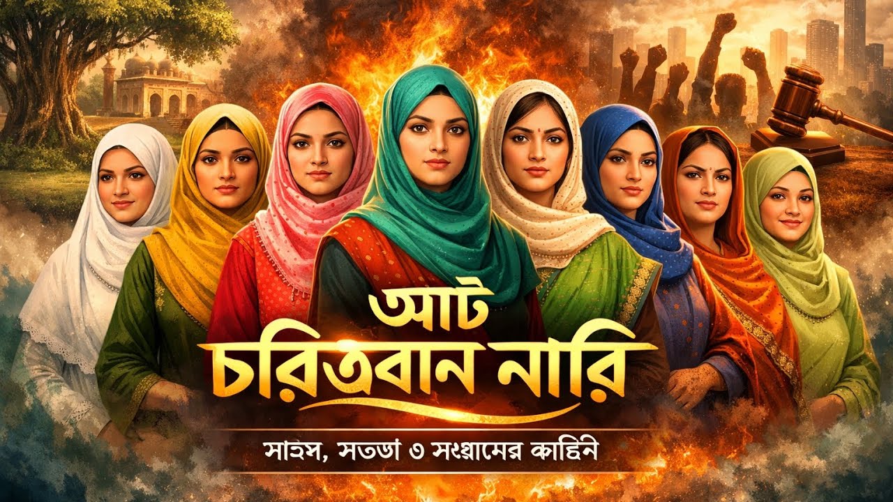 আট চরিত্রবান নারী | সাহস, সততা ও অন্যায়ের বিরুদ্ধে এক ঐতিহাসিক লড়াই | অনুপ্রেরণামূলক বাংলা গল্প