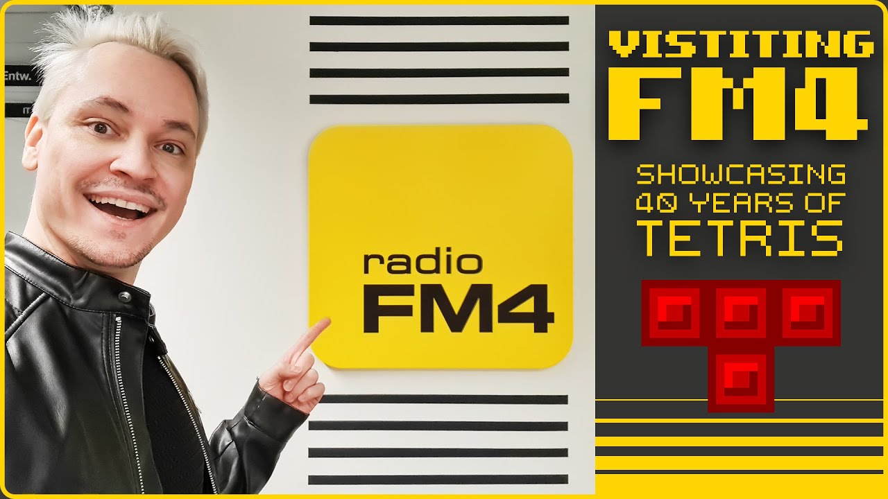 Vlog: My Trip to the FM4 Spielekammerl (presenting 40 Years of Tetris)