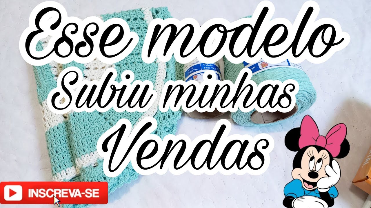 Esse modelo subiu minhas vendas @franbarletacroche #crochetapete