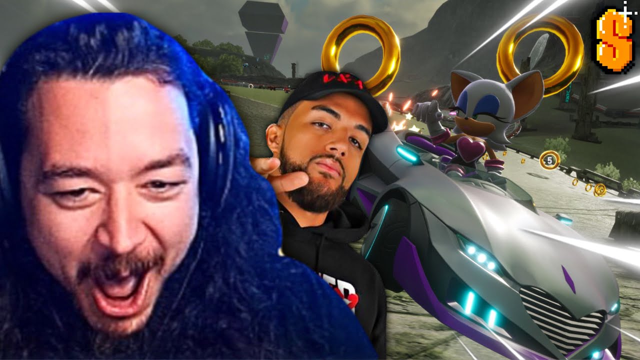 Эта игра разрывает нас на части! Sonic Racing CrossWorlds с The SQUAD