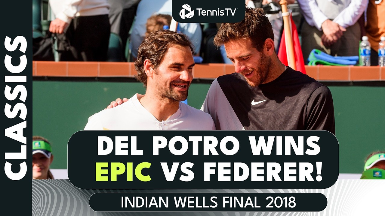 Del Potro Captures FIRST Masters 1000 Title! 🌴🏆 | Indian Wells 2018 Extended Highlights
