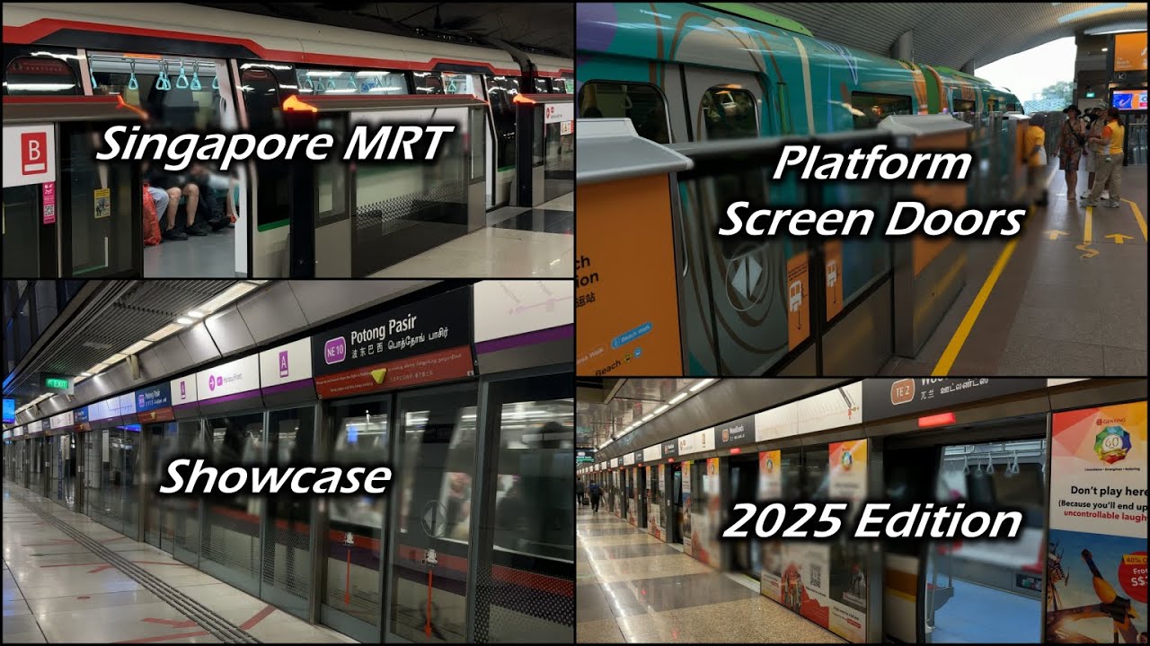 Singapore MRT Platform Screen Door Showcase (2025 Edition)
