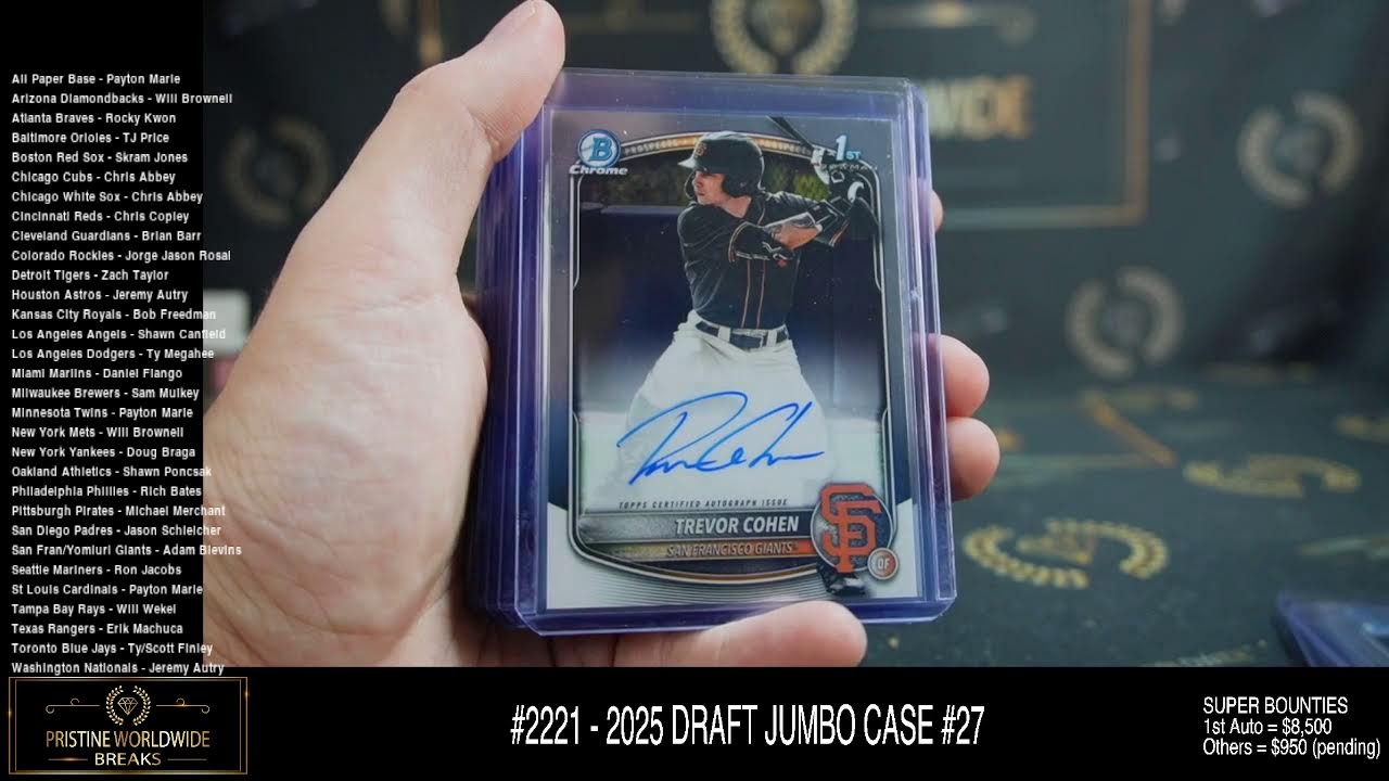 #2221 - 2025 DRAFT JUMBO CASE #27