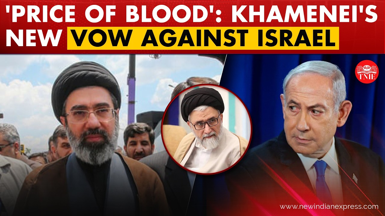 Iran's Mojtaba Khamenei takes vow after intelligence minister killed