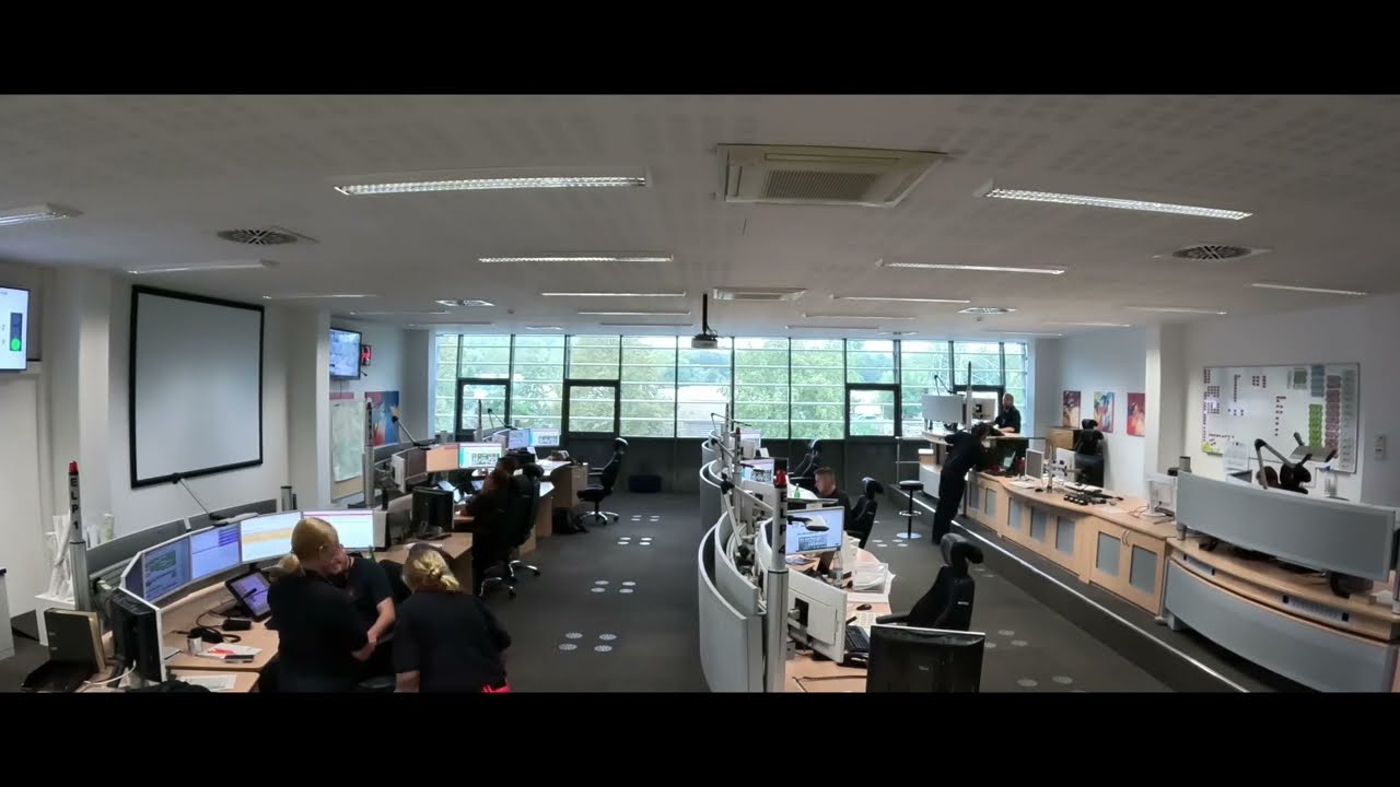 Die Leitstelle der Berufsfeuerwehr Hagen