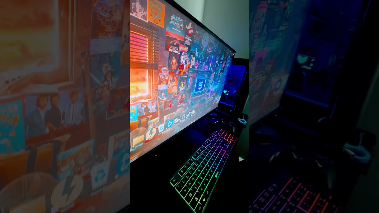 OMEN by HP 27 inch FHD 240Hz Gaming Monitor - OMEN 27s. Dual Monitors coming soon!