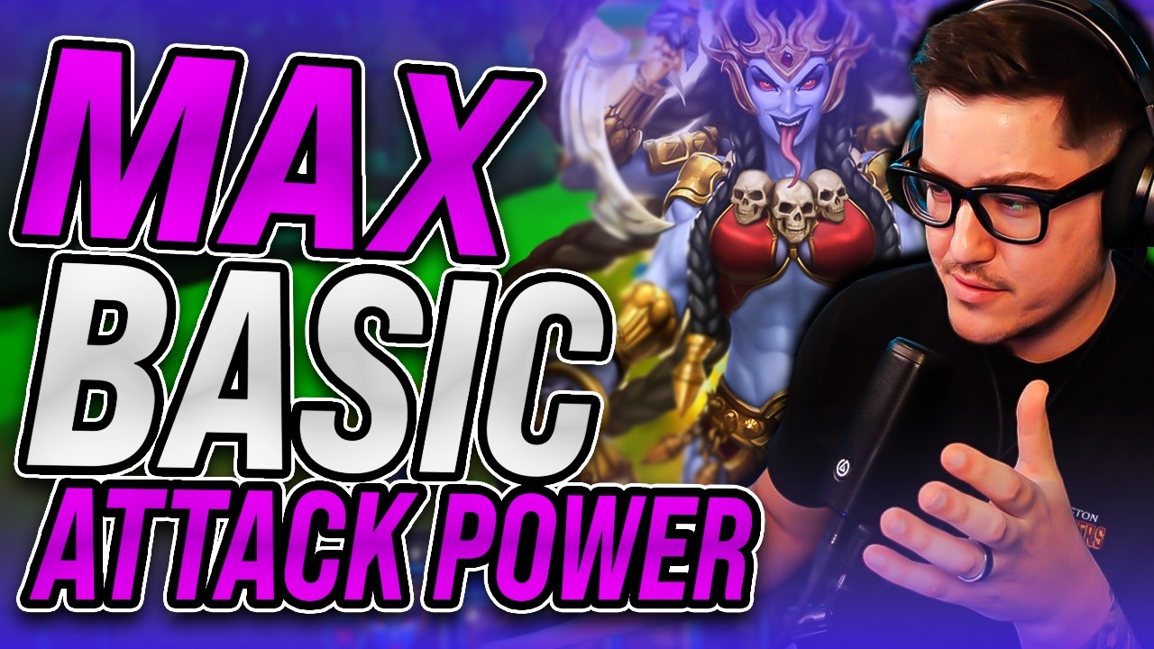 MAXING BASIC ATTACK POWER DOES INSANE DAMAGE