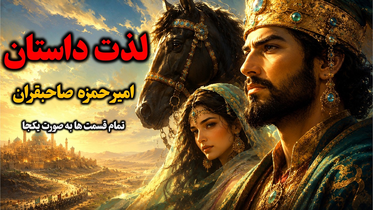 داستان کامل امیر حمزه صاحبقران با اجرای شهرزاد مشرقی در کانال لذت داستان