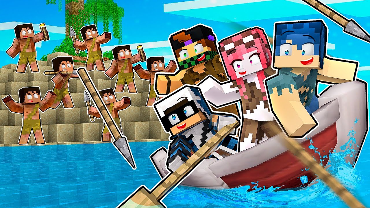 SCAPPIAMO DALL'ISOLA DESERTA! - MINECRAFT *ISOLA DEGLI YOUTUBERS*
