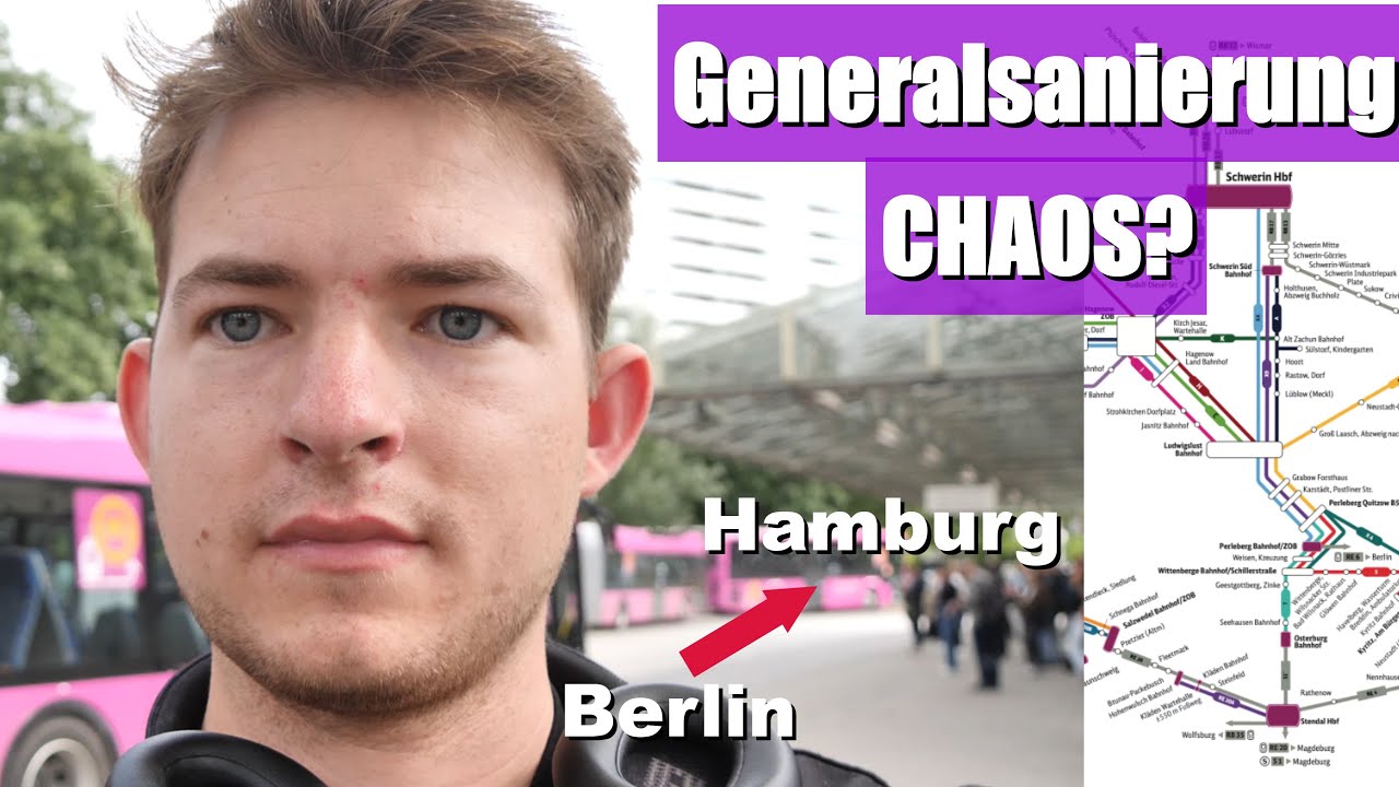 Generalsanierungs-CHAOS?: Mit dem SEV von Berlin nach Hamburg | Klappt das?