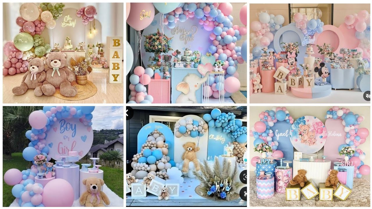Latest Baby Shower Decorations At Home 2025 || Latest Baby Shower Decoration Ideas || Gender Reveal