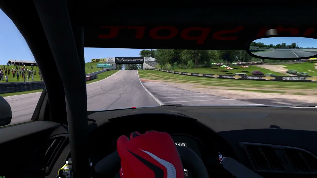 Audi R8 LMS GT4 at Road America hotlap