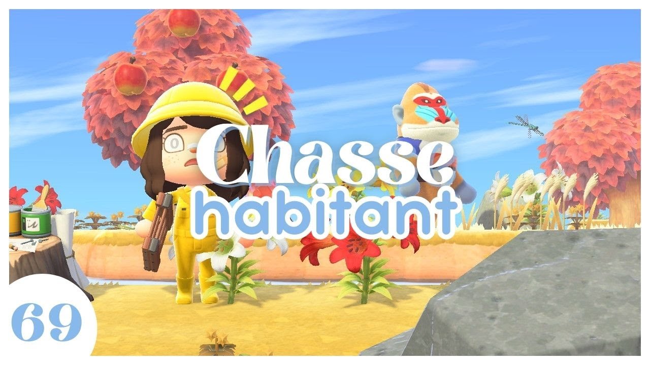 🌎 CHASSE à L'HABITANT ! + Tour d'Acomoon, ville en DESTRUCTION ! | Animal Crossing New Horizons #69