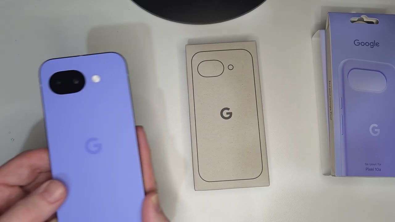 Google Pixel10a Unboxing 2026