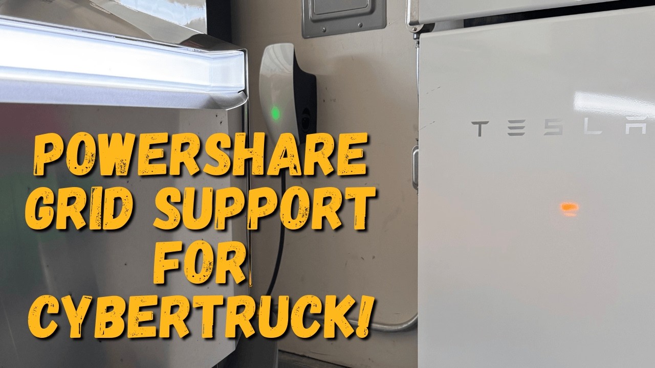 Tesla Announces Cybertruck Vehicle to Grid! What You Need to Know About Powershare Grid Support