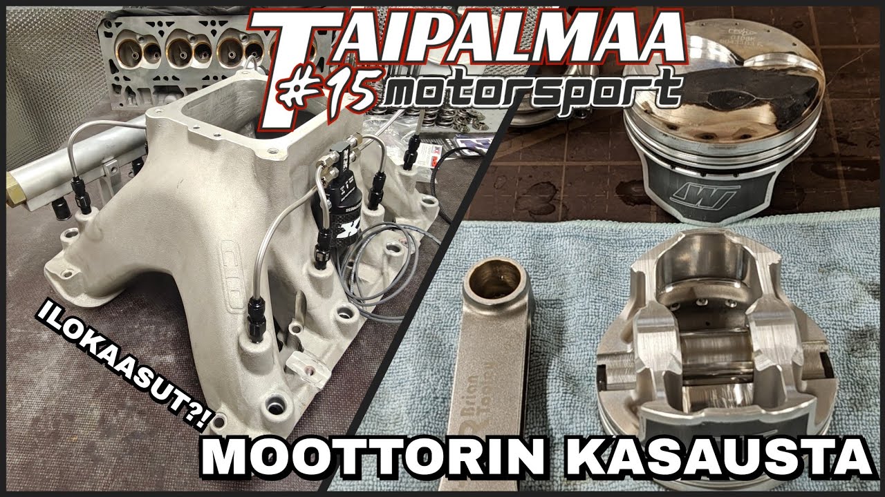 KILPA-AUTON MOOTTORIN KASAUS OSA 1. -Taipalmaa Motorsport