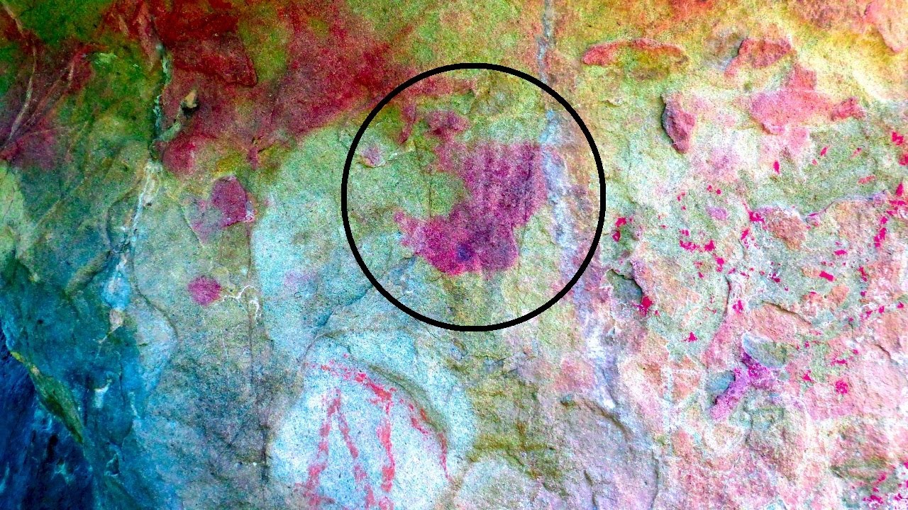 The Red Handprint, Arroyo Seco, California