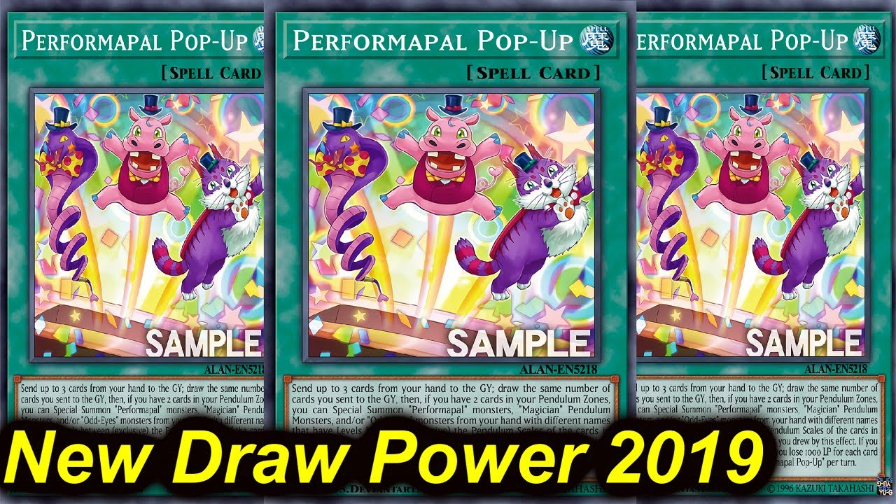【YGOPRO】TESTING NEW BROKEN DRAW POWER 2019 - 9 WAYS TO ABUSE IT