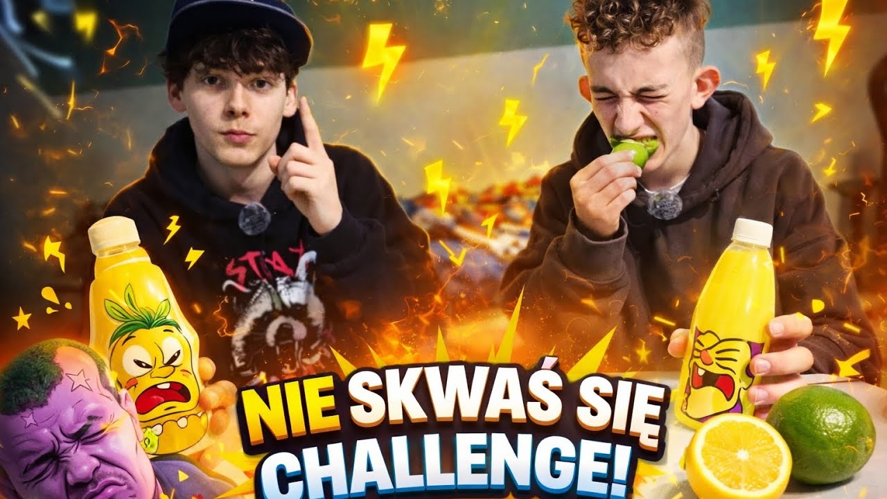 Nie skwaś się challenge 🍋🍊.