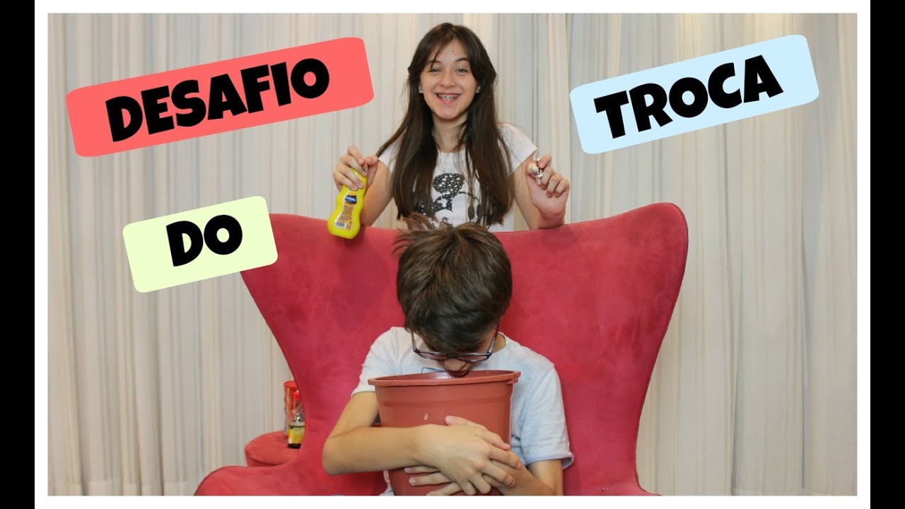 DESAFIO DO TROCA - CAROL SANTINA E RICK SANTINA