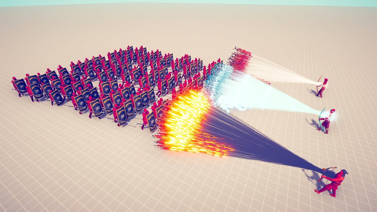100x UNSULLIED vs 3x EVERY GOD - Totally Accurate Battle Simulator TABS