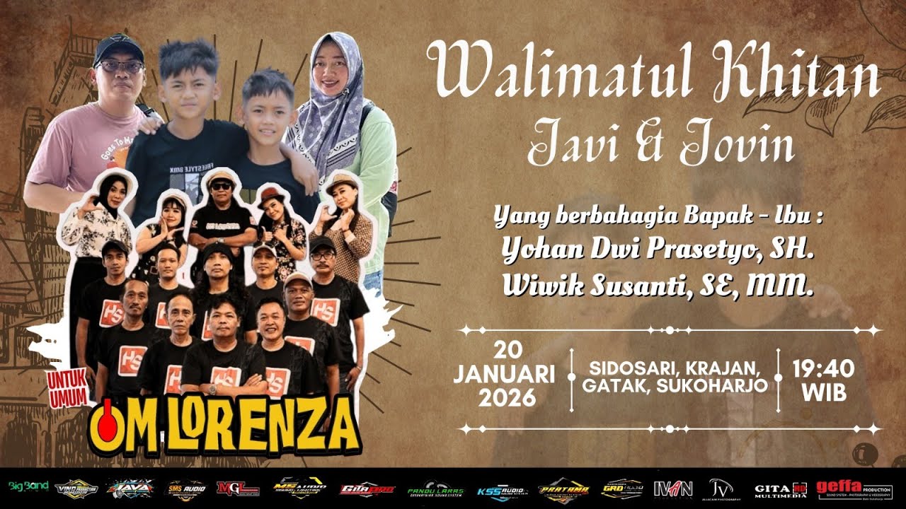 WALIMATUL KHITAN JAVI & JOVIN