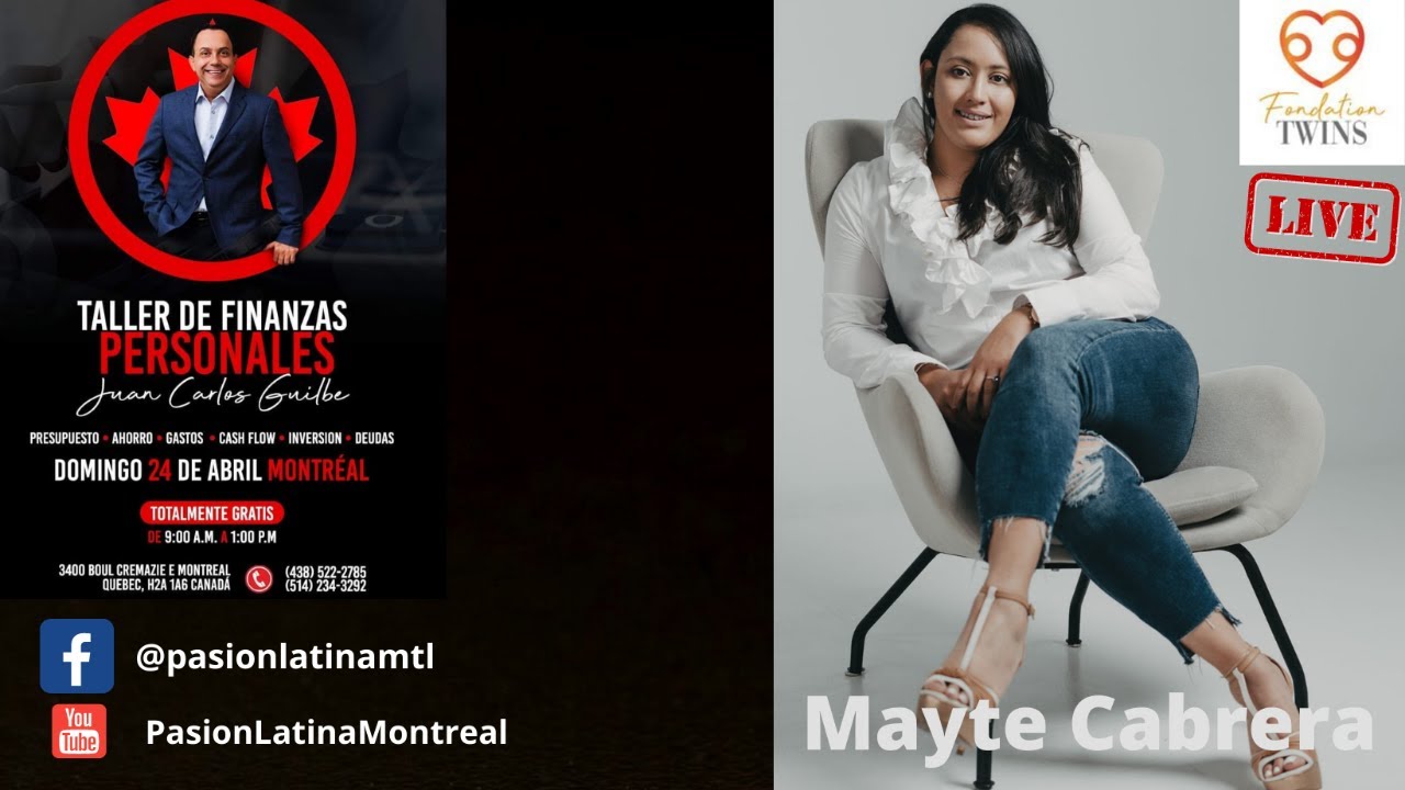 Entrevista Mayte Cabrera                                               15 abril  - 20H
