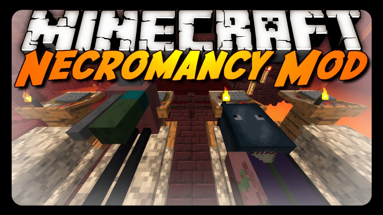 Minecraft Mod Review: NECROMANCY MOD!