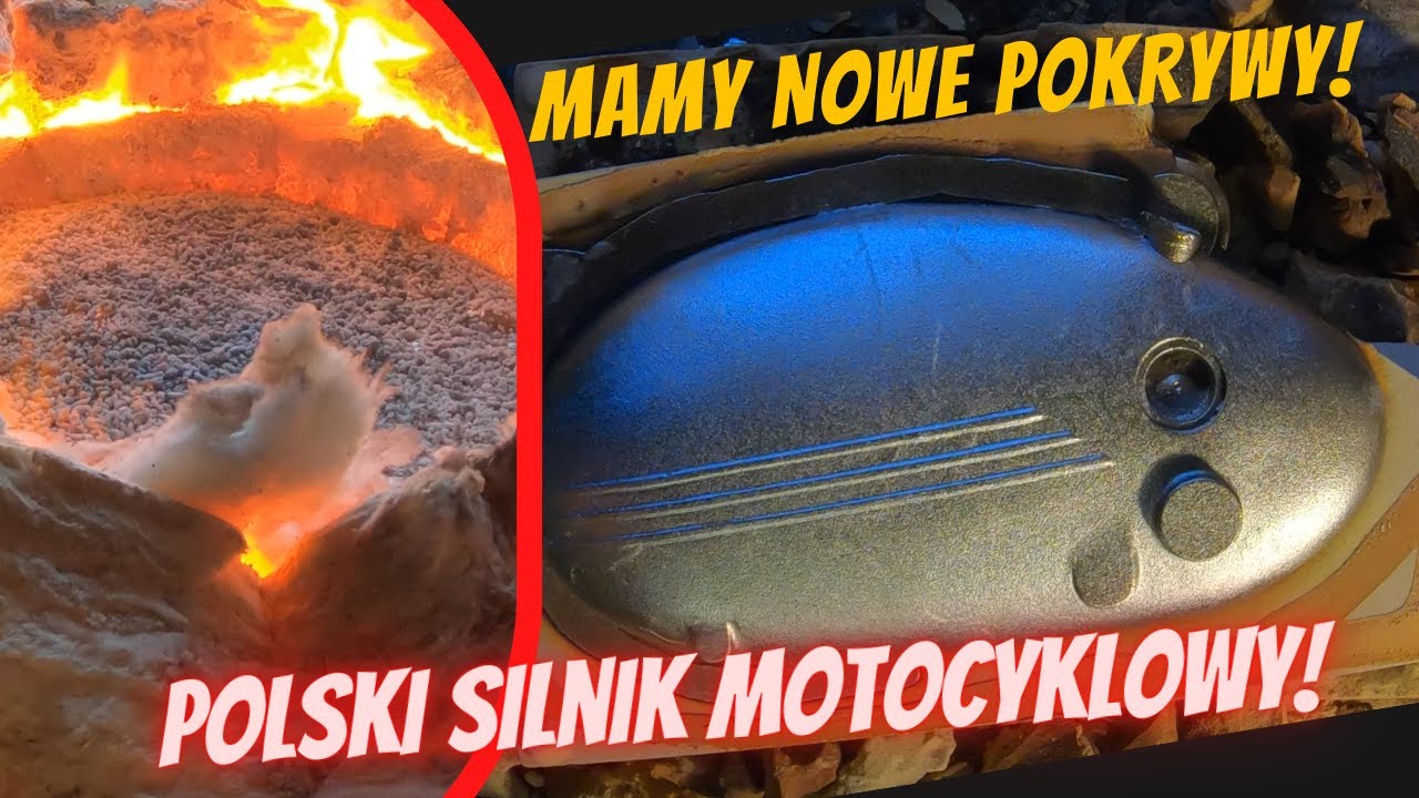 Polski silnik motocyklowy. Pierwsze starcie z pokrywami!