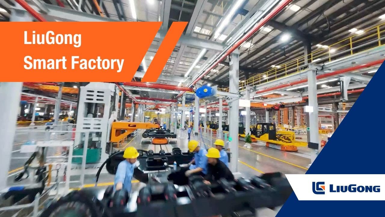 LiuGong Smart Factory: Die Zukunft der Baggerproduktion in Action! 🔧🤖