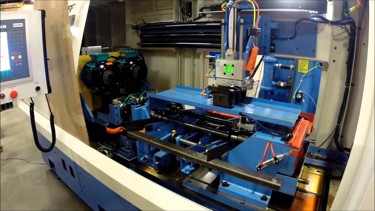 Gun Barrel Reaming Machine - DeHoff G548-R2 automated gun barrel reaming