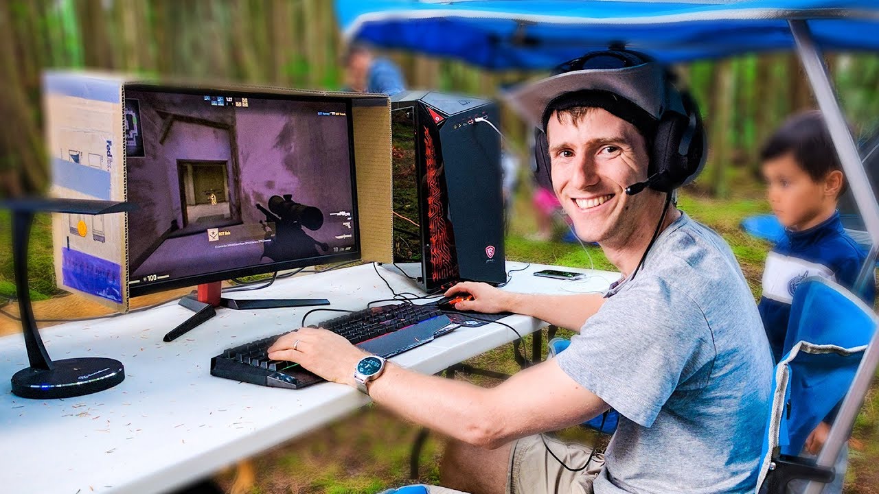 Игры на открытом воздухе &ndash; идеальная боевая станция для кемпинга!