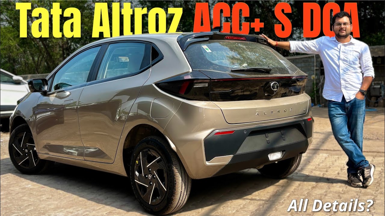 A Premium Hatchback🔥 | New Tata Altroz 2025 Accomplished Plus S DCA Review✅