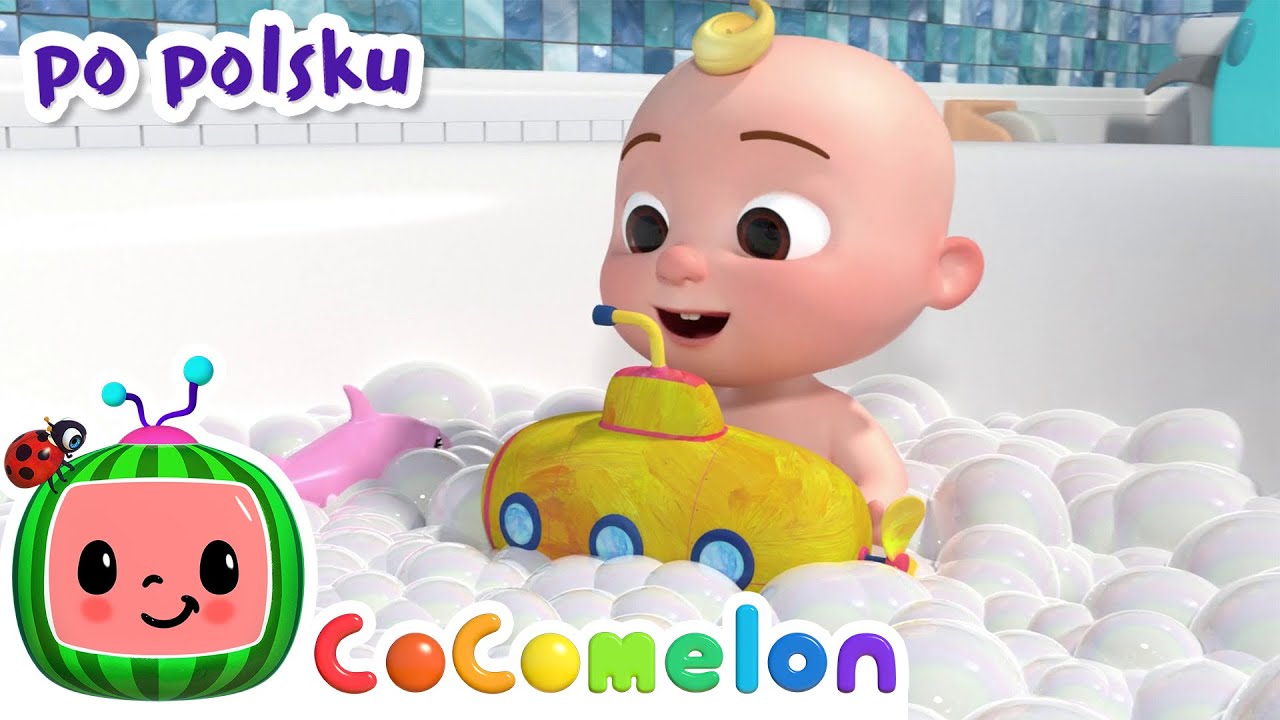 Piosenka kąpielowa | CoComelon po polsku 🍉🎶 Piosenki dla dzieci