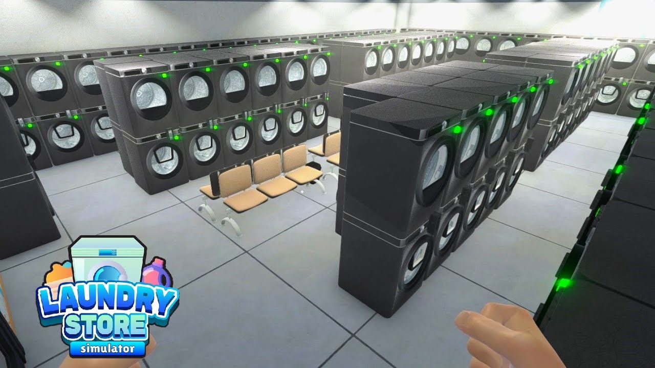 Earning Thousands Daily From Maxed Coin Laundry ~ Laundry Store Simulator