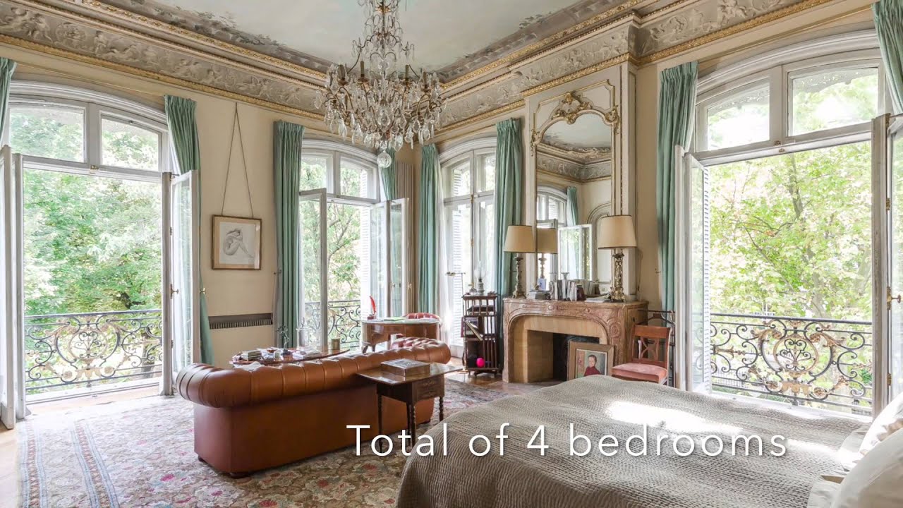 FOR SALE: Stunning luxury apartment in Paris, 8th in 19th century mansion
