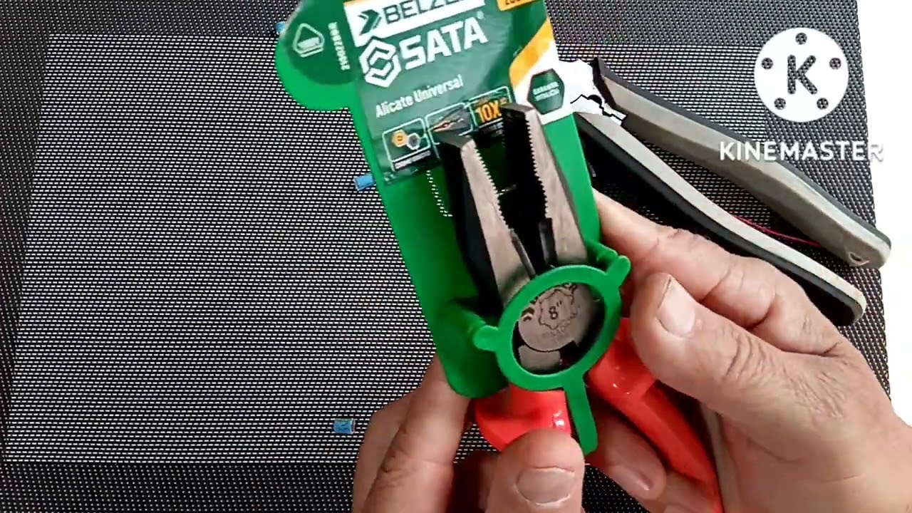 ferramenta, alicate universal belzer/sata #alicate #belzersata