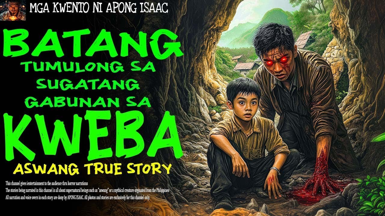 BATANG TUMULONG SA SUGATANG GABUNAN SA KWEBA | Aswang True Story