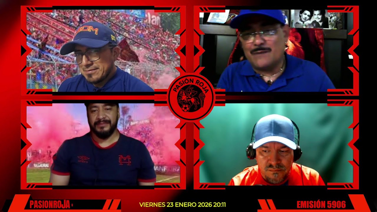 @PasionRojaGT Emisión 5906 23-01-2026