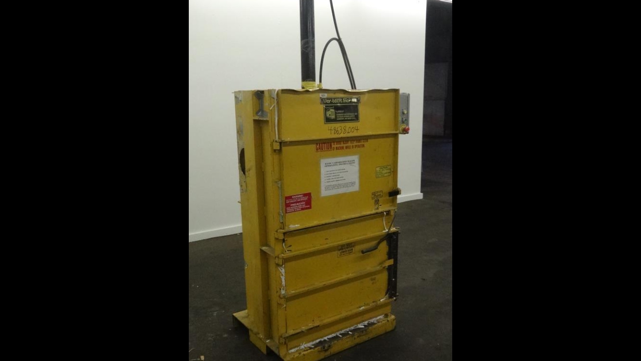 Used- Ver-Tech, Inc. Vertical Mini Baler, Model M-30 - stock # 48638004