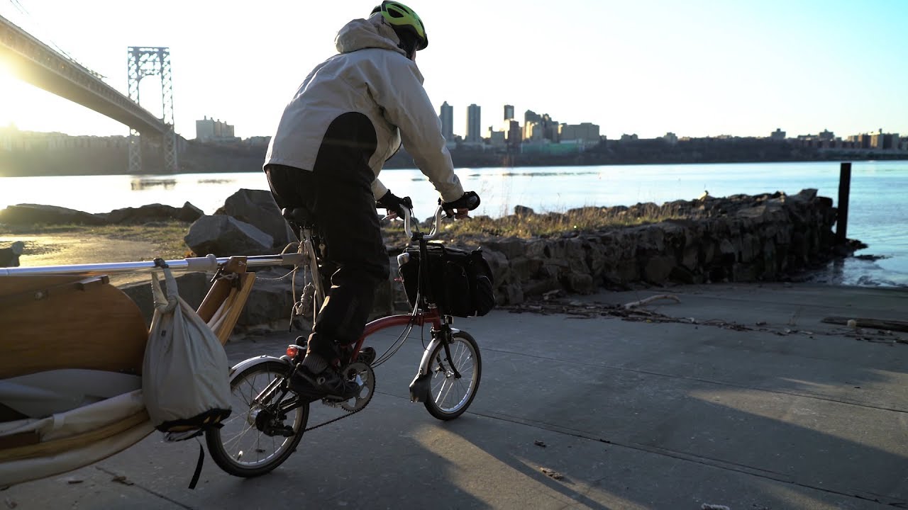 This Guy Has a Bike Commute You Won't Believe
