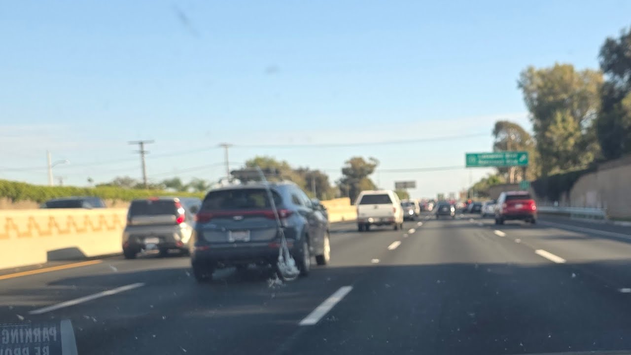 LA traffic is crazy