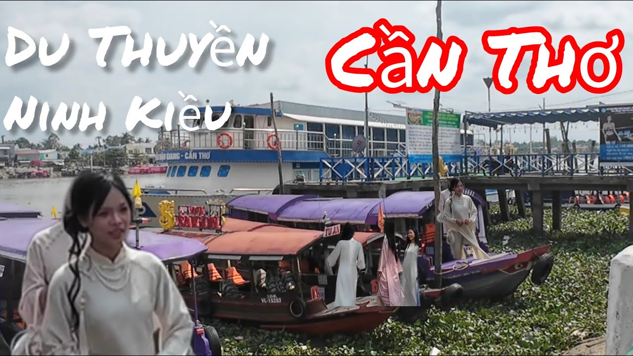 Bến Ninh Kiều Cần Thơ Cuối Tuần _ Thật Là Nhộn Nhịp.