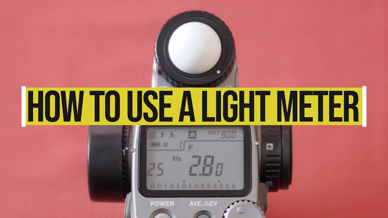 HOW TO USE A LIGHT METER - Part 1