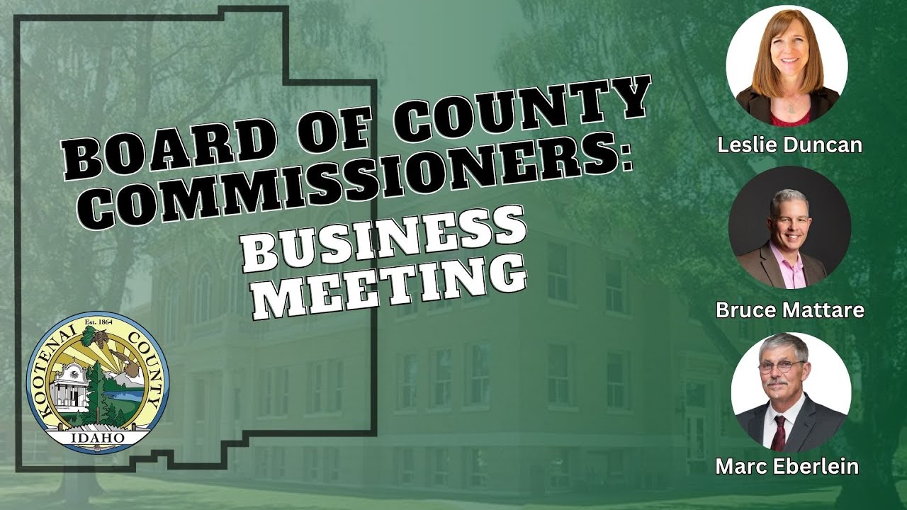 5/27/2025 Board of County Commissioners: Business Meeting