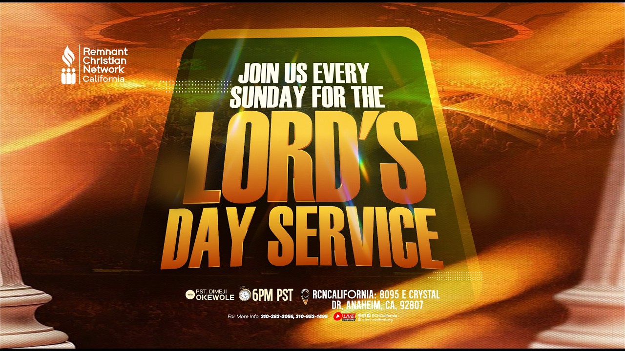 THE LORD'S DAY SERVICE || SUNDAY EVENING SERVICE || 3/15/26